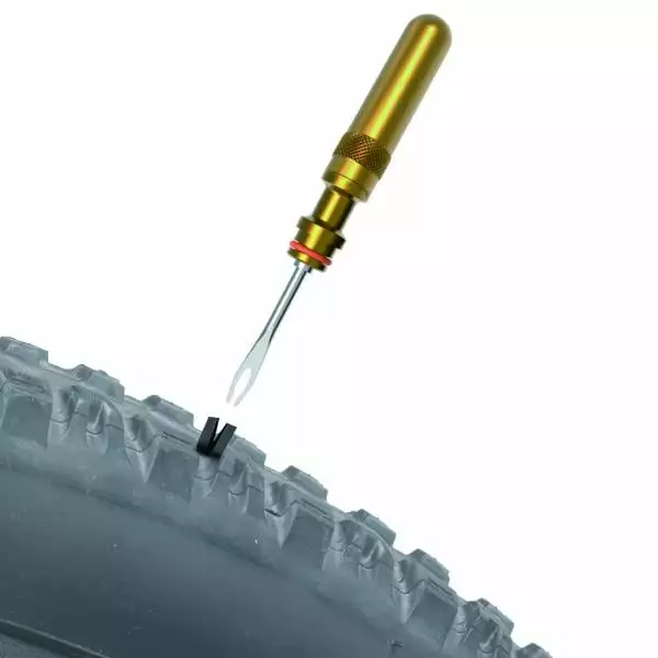 Kit De Réparation Tubeless TOPEAK TUBI-BULLET X + 5 Mèches 8 Kit De Réparation Tubeless TOPEAK TUBI-BULLET X + 5 Mèches – Image 6