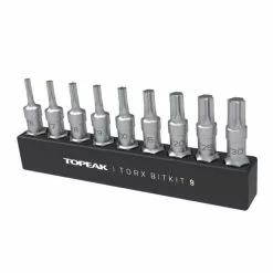 Jeu De 9 Embouts Clés Torx TOPEAK TORX BITKIT 9