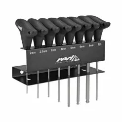 Jeu De 8 Clés Allen En T-Hex RED CYCLING PRODUCTS Tête Sphérique -Pas Cher Produits d'Entretien Magasin 600x600 189267 15912683747285 1