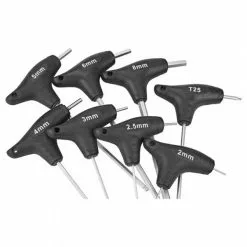 Jeu De 8 Clés Allen En T-Hex RED CYCLING PRODUCTS Tête Sphérique -Pas Cher Produits d'Entretien Magasin 600x600 189267 15912683786911