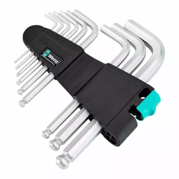 Set 9 Clés Allen Hex-Plus WERA 950 Courte 9 Set 9 Clés Allen Hex-Plus WERA 950 Courte – Image 7