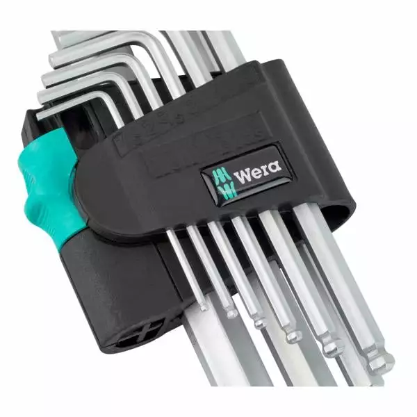 Set 9 Clés Allen Hex-Plus WERA 950 Courte 5 Set 9 Clés Allen Hex-Plus WERA 950 Courte – Image 3